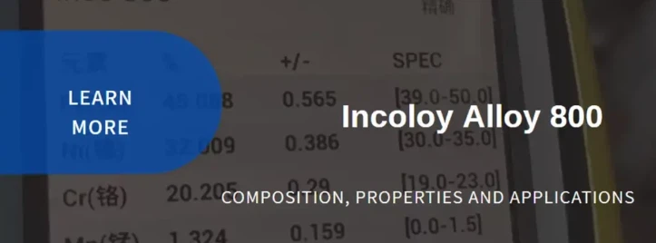 Incoloy 800 Incoloy 800